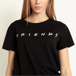 H&M Friends Graphic Short Sleeve Tee Shirt